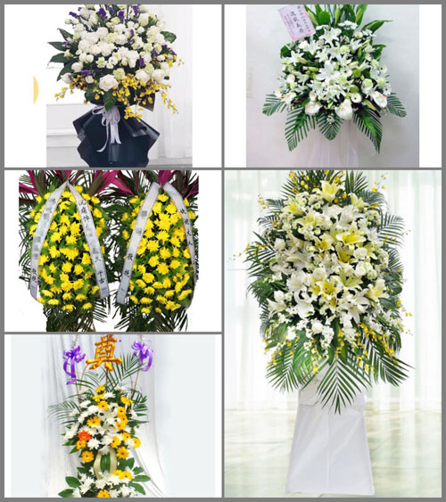 陕西榆林市神木县锦界镇白事花篮预定
